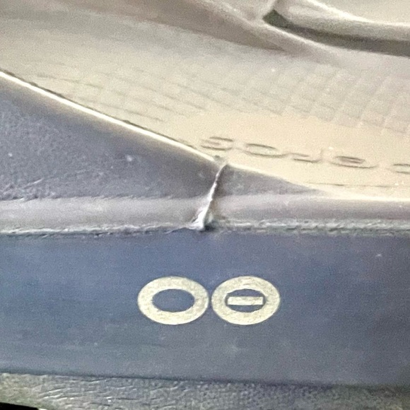 OOFOS OOahh Slide Sandal Navy US Men’s 8 Women’s 10 EU 41 - Picture 5 of 8